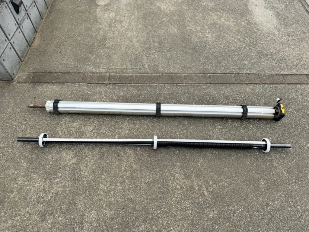 スプリングシャフト注油・開閉機とチェーン交換工事の修理事例