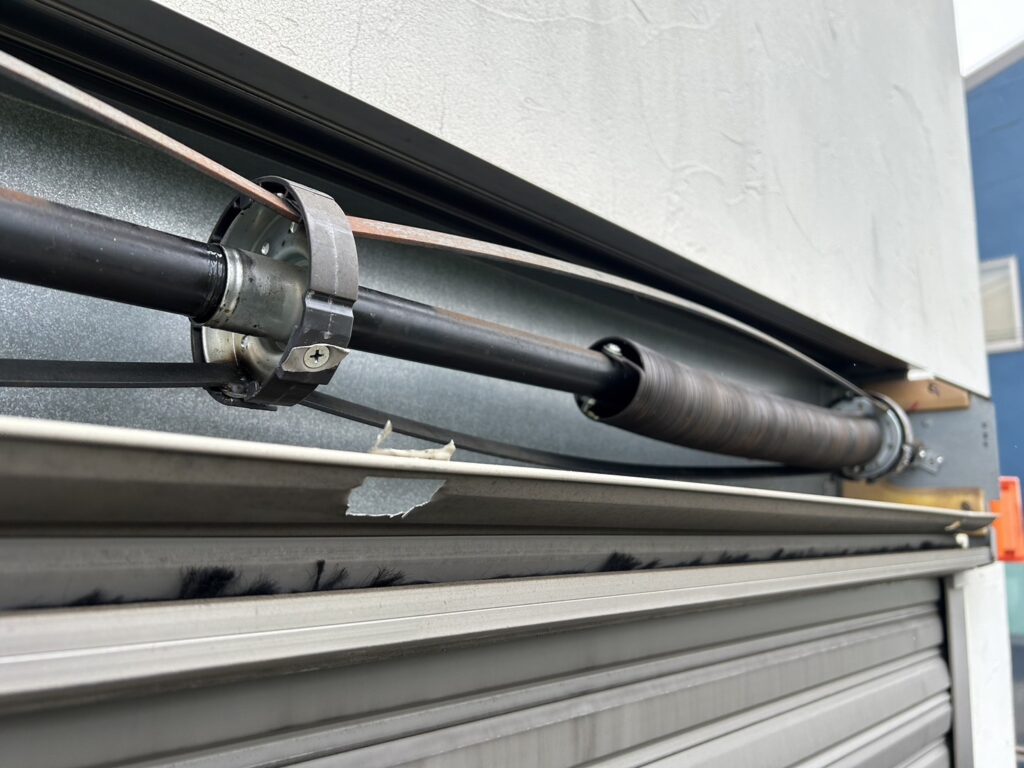 シャッターの不具合修理対応の修理事例