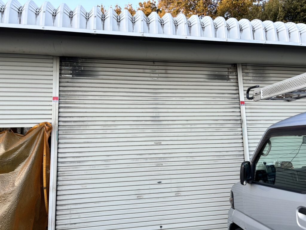工場電動シャッターの修理対応の修理事例