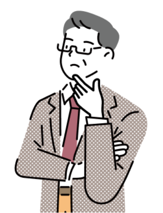 悩んでいる人