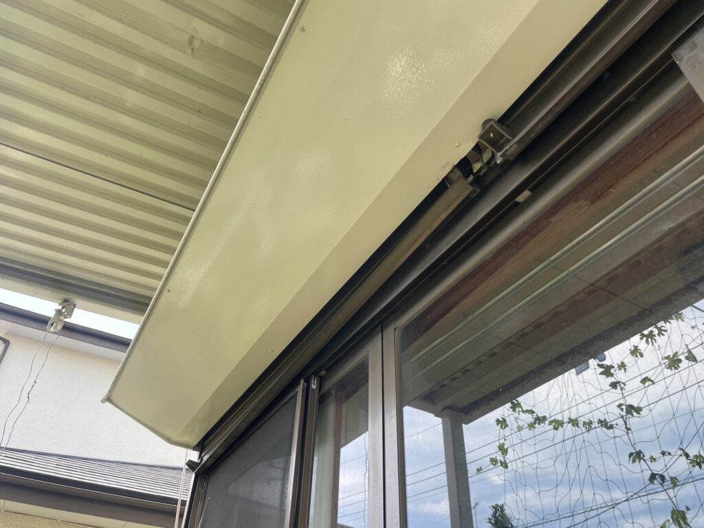 掃き出し窓シャッター 鍵修理対応の修理事例