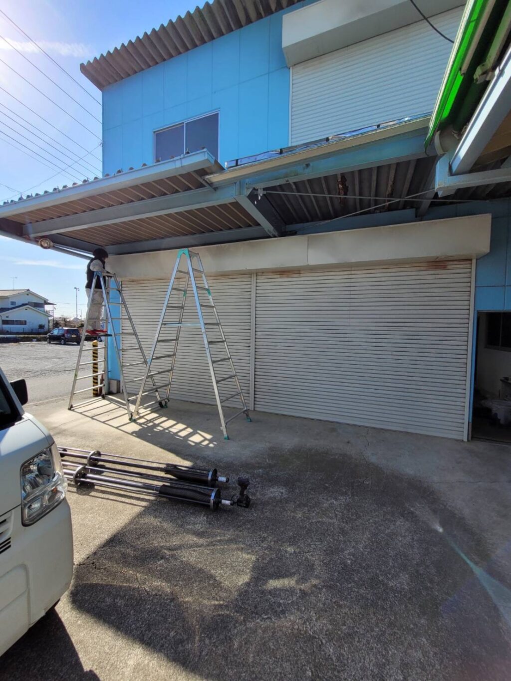 農業用倉庫シャッター修理ご依頼｜東洋シャッターの修理事例