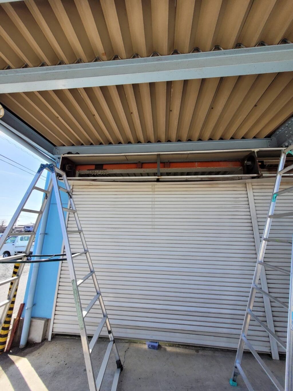 シャッターBOX破損修理ご依頼の修理事例