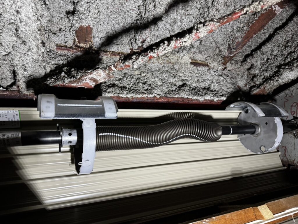 文化シャッター製マンション用手動シャッター修理の修理事例