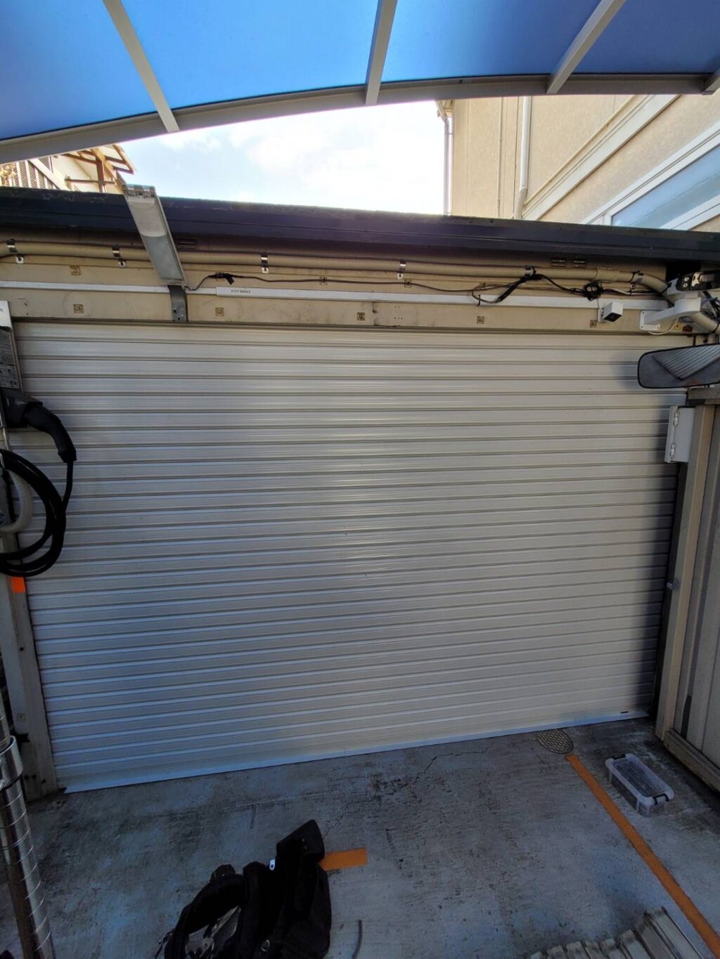 ガレージ電動シャッター修理の修理事例