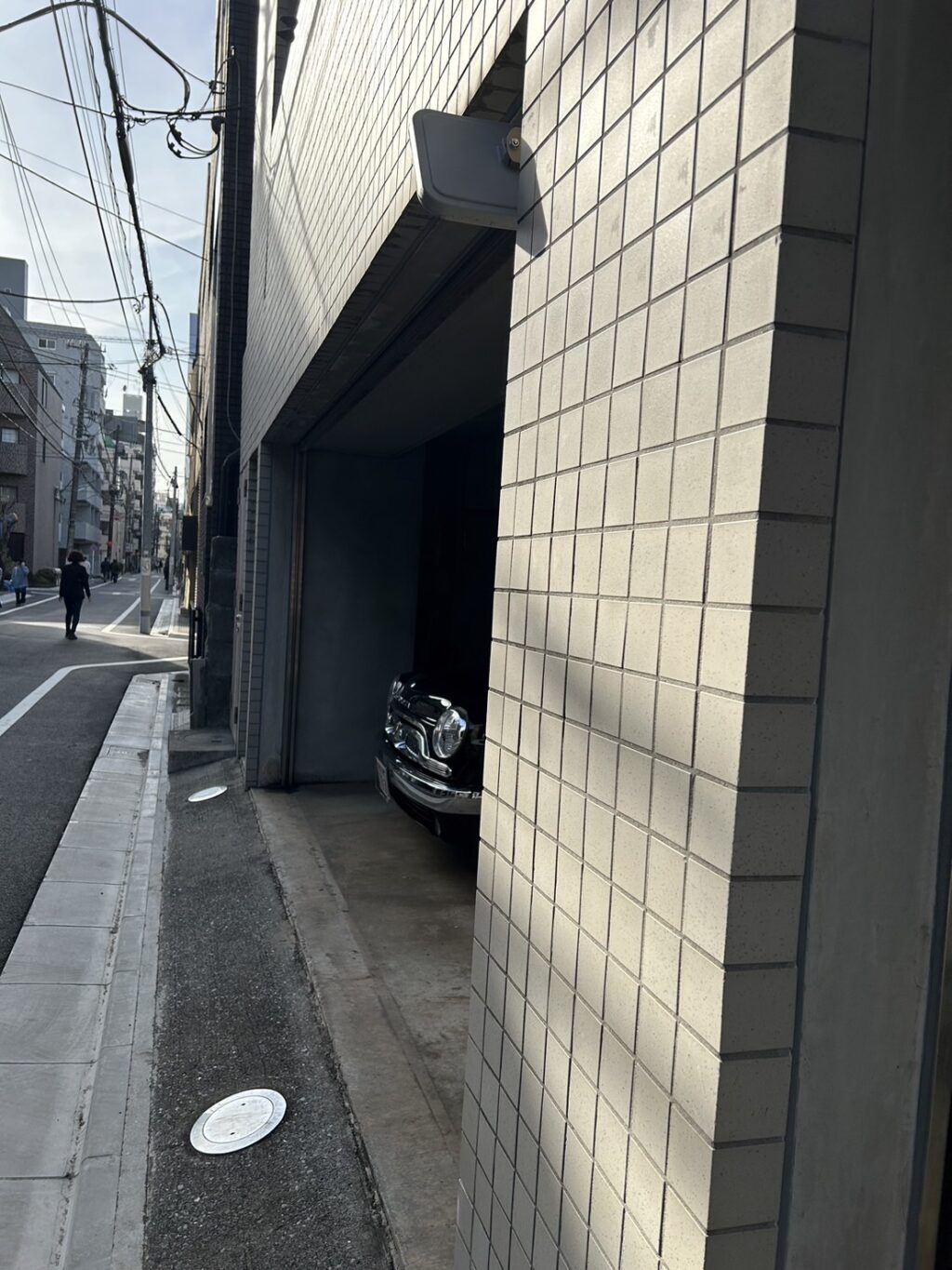 電動シャッターの安全装置機能調整の修理事例