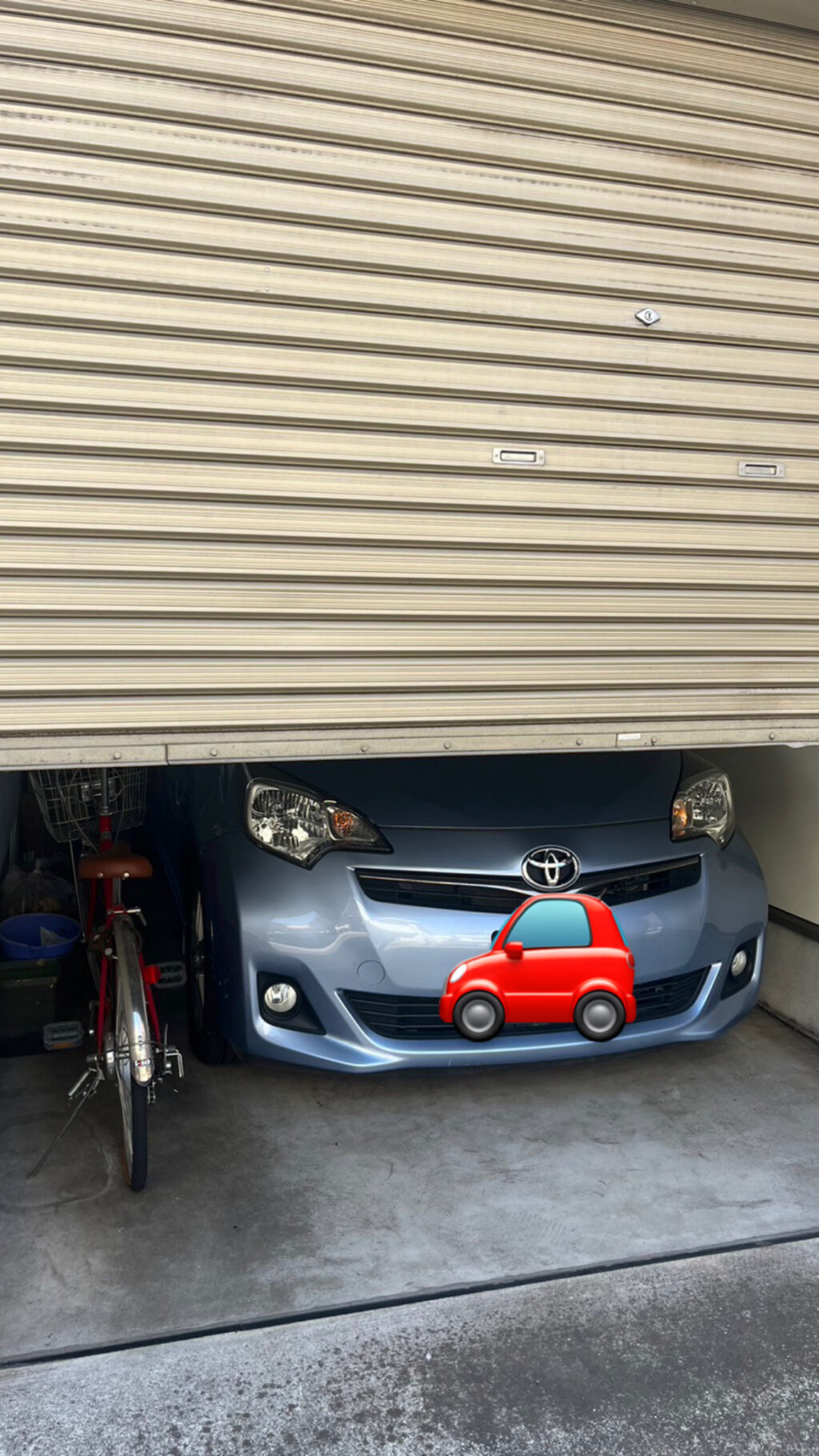 車庫手動シャッターの電動化工事の修理事例